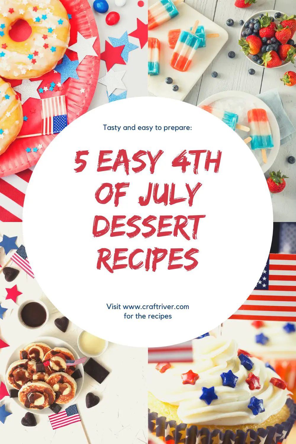 4th of July Dessert Recipe Ideas