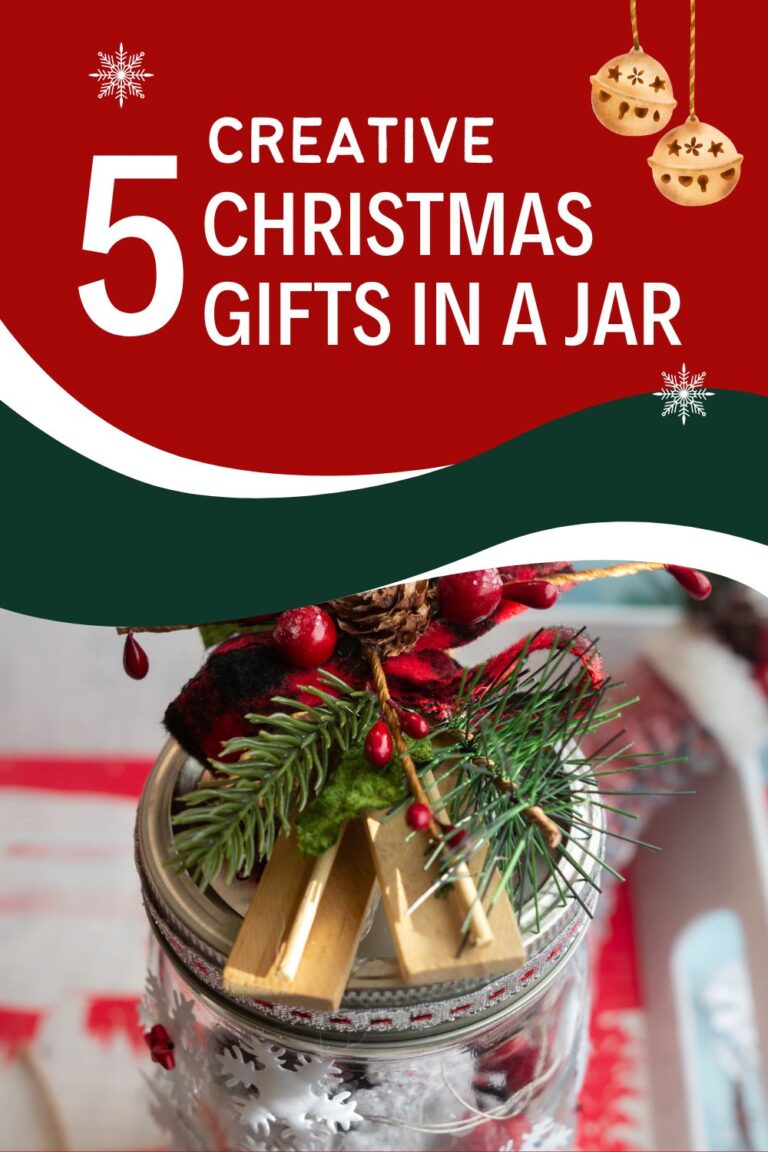 5 DIY Christmas Gifts In A Jar Ideas