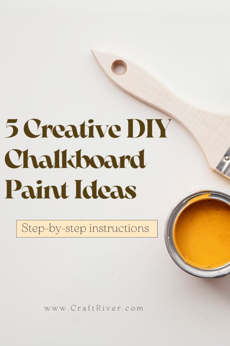 5 DIY Chalkboard Paint Ideas That Are Brilliantly Creative