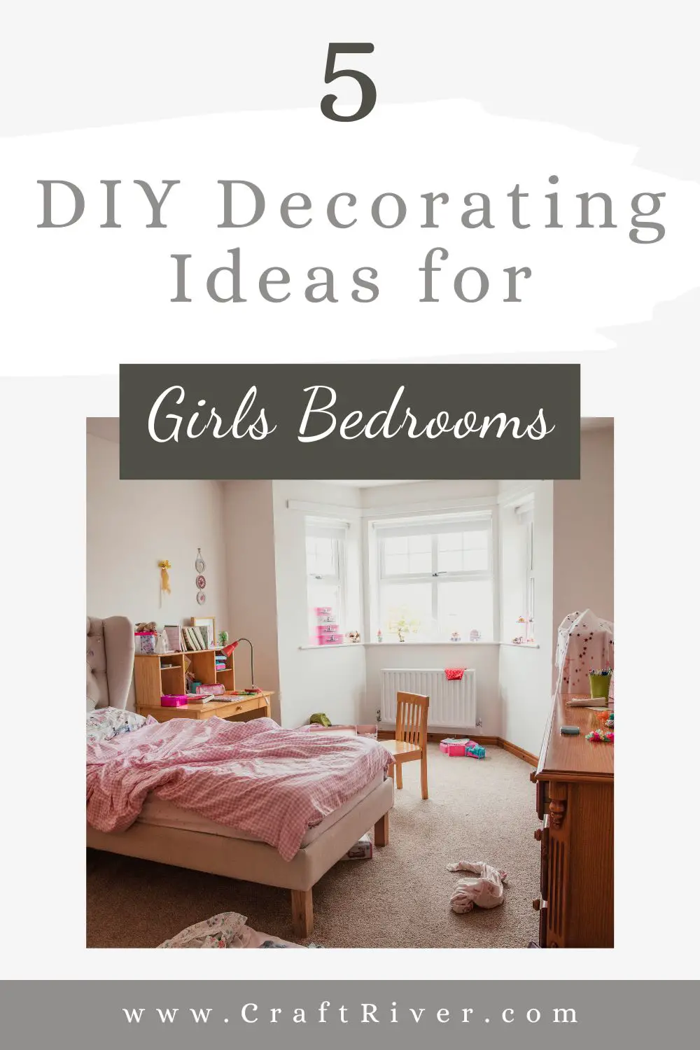 5 DIY Decorating Ideas for Girls Bedrooms