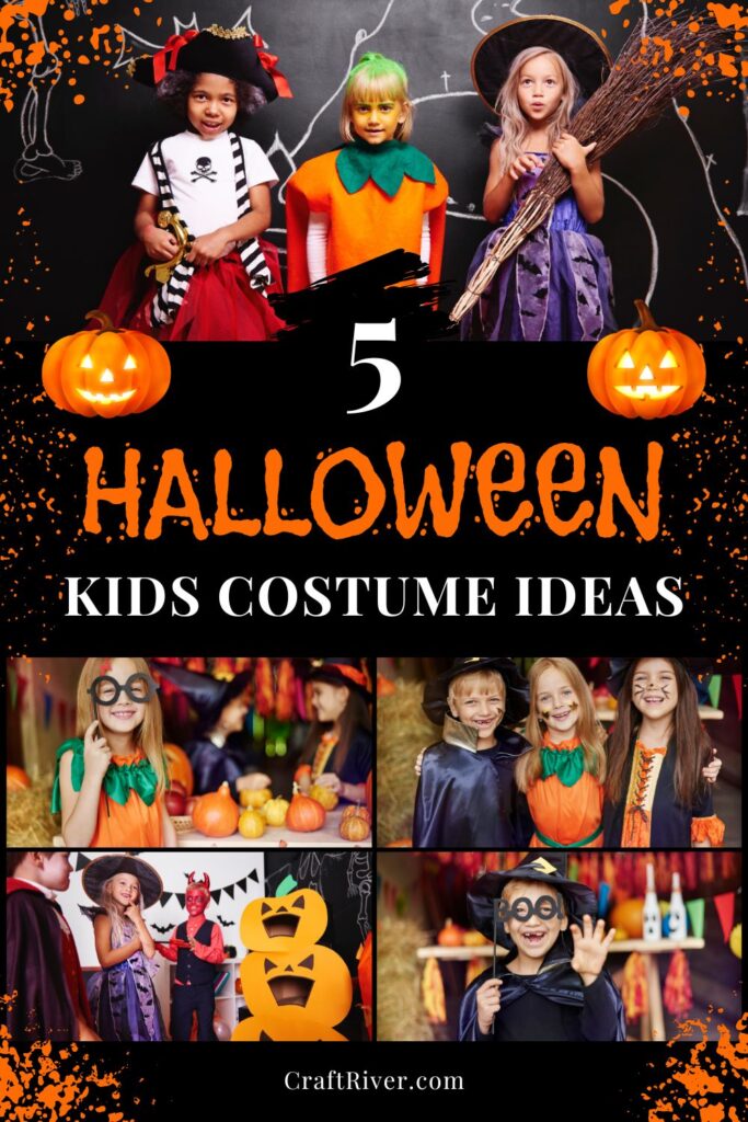 5 Easy DIY Halloween Costumes For Kids To Make