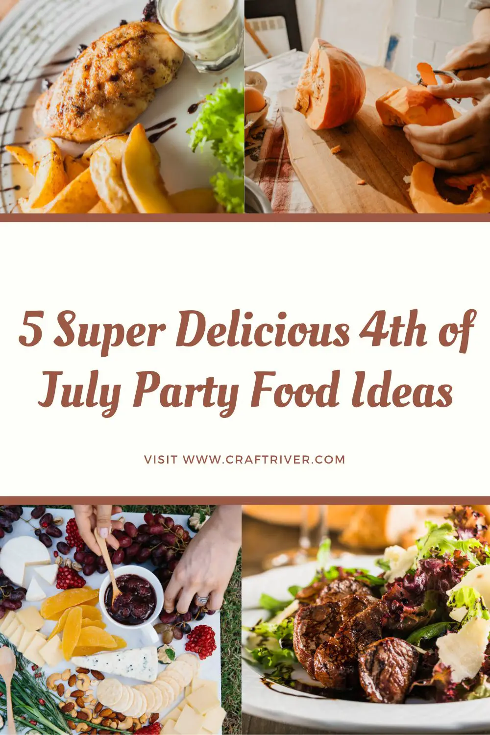 5 Super Delicious 4th of July Party Food Ideas