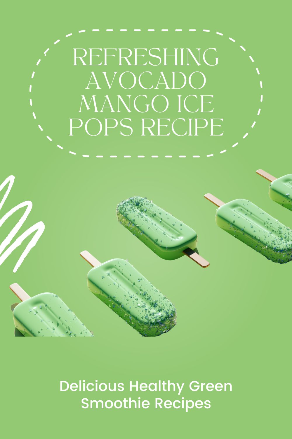 Avocado Mango Ice Pops