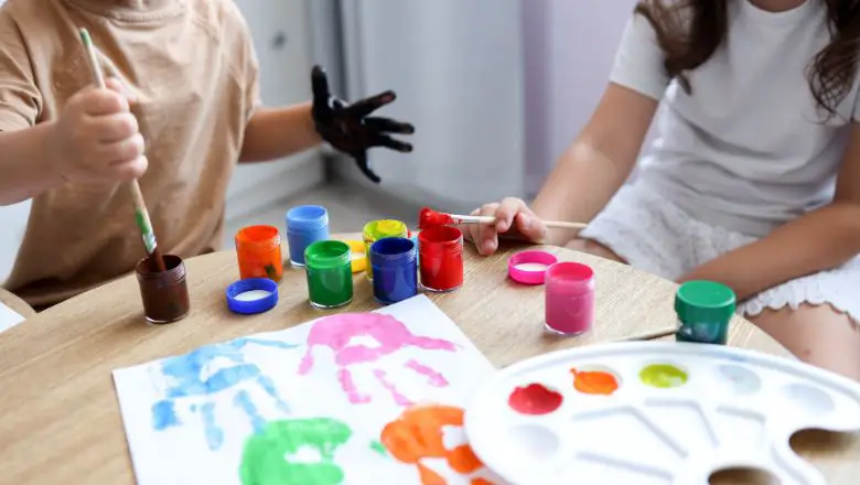 DIY Halloween Crafts for Kids #3: Haunted Handprint Ghosts