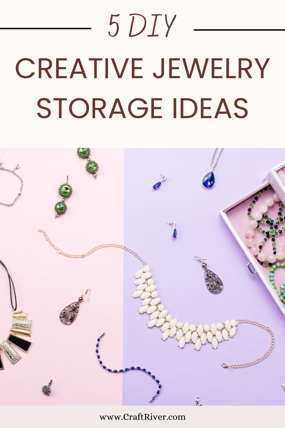 DIY Jewelry Storage Ideas