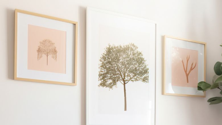 DIY Living Room Decor Idea #1: Whimsical Wall Art