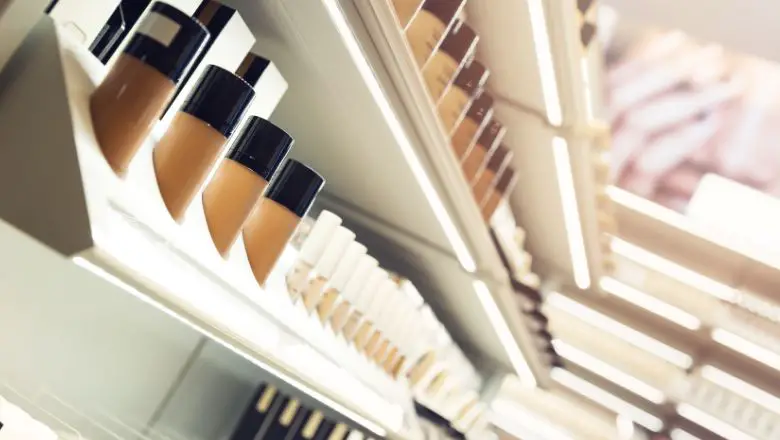 DIY Makeup Storage Idea #3: Repurposed Spice Rack