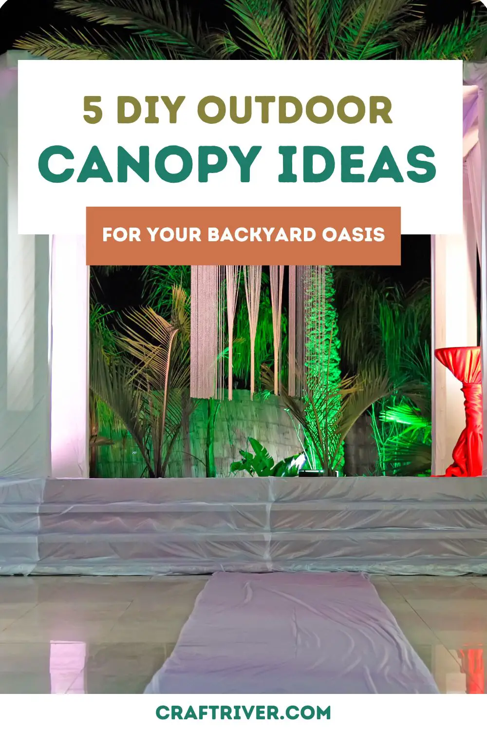 DIY Outdoor Canopy Ideas