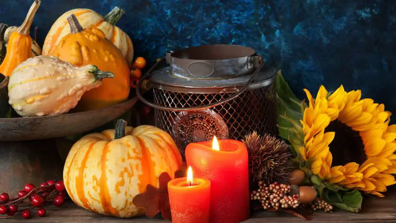 DIY Thanksgiving Decor Idea #1: Rustic Pumpkin Centerpiece