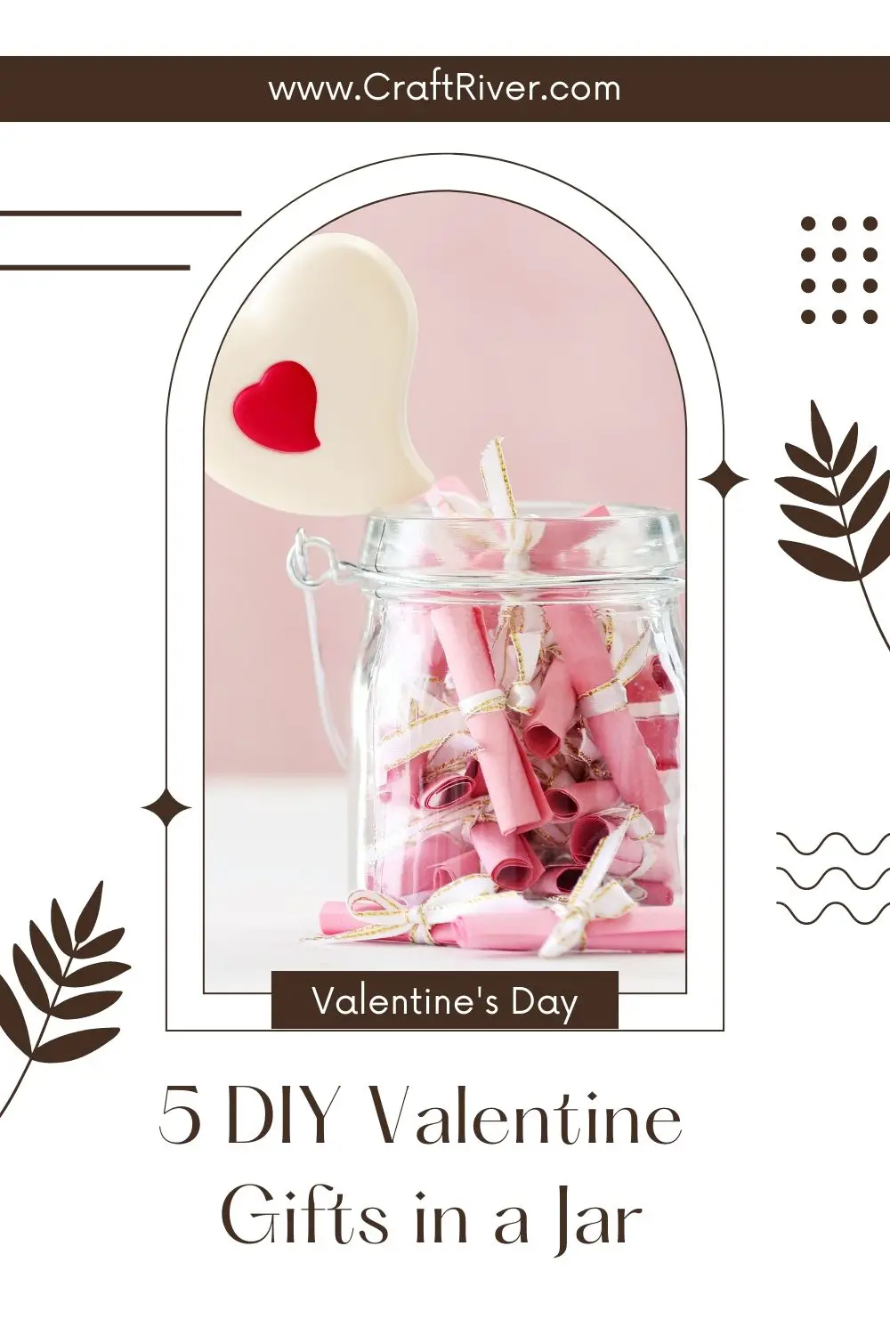 DIY Valentine Gifts in a Jar