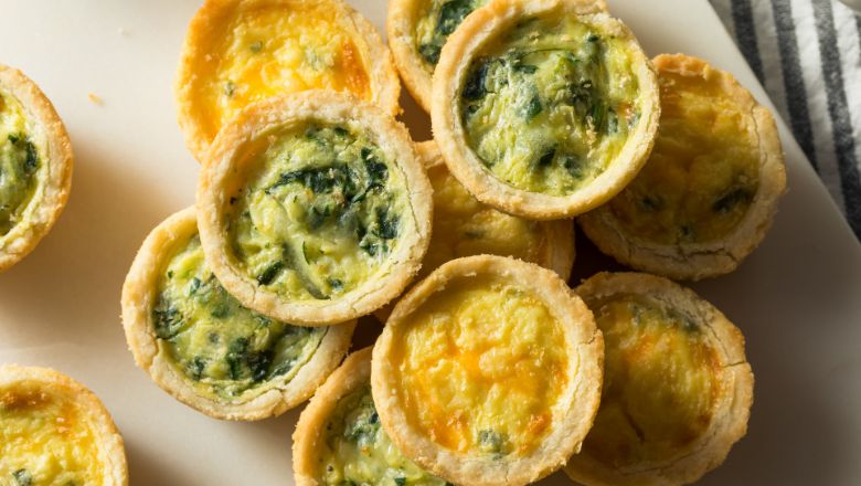 Eggcellent Tarts: Mini Quiche Nests