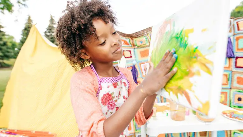 Outdoor DIY Project for Kid #4: Nature's Canvas: Outdoor Art Projects that Spark Creativity