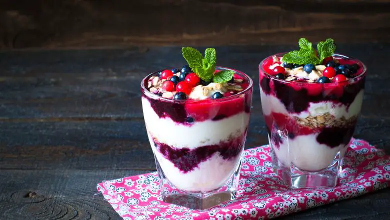 Red, White, and Blueberry Parfaits