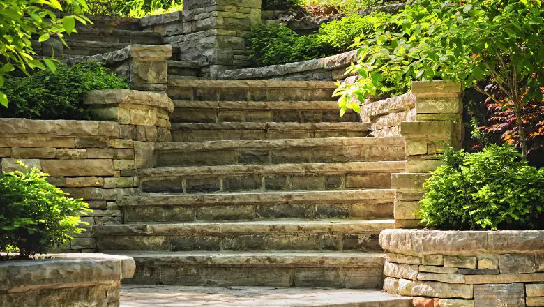 Stacked Stone Marvels: Building Vertical Stone Planter Towers