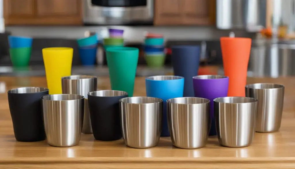 Stainless Steel Toddler Cups