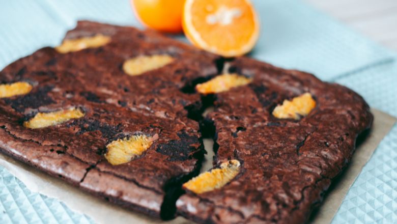 Zesty Orange Cocoa Paleo Brownies